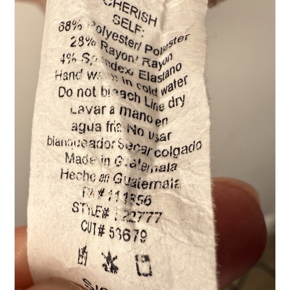 Cherish Women's Oversized Knit Short‎ Sleeve Top Beige Sz S Lagenlook Peasant - Picture 6 of 6